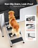 50 Inch Dog Grooming Bath Tub Stainless Steel w Stairs Water Filter Left